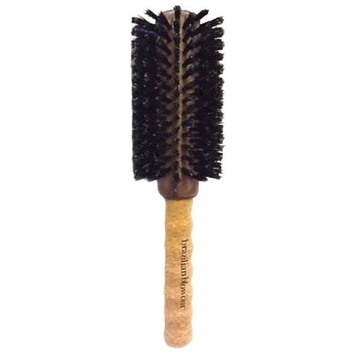 Wax Brush, Large 2-In-1 Round, Natural Bristles