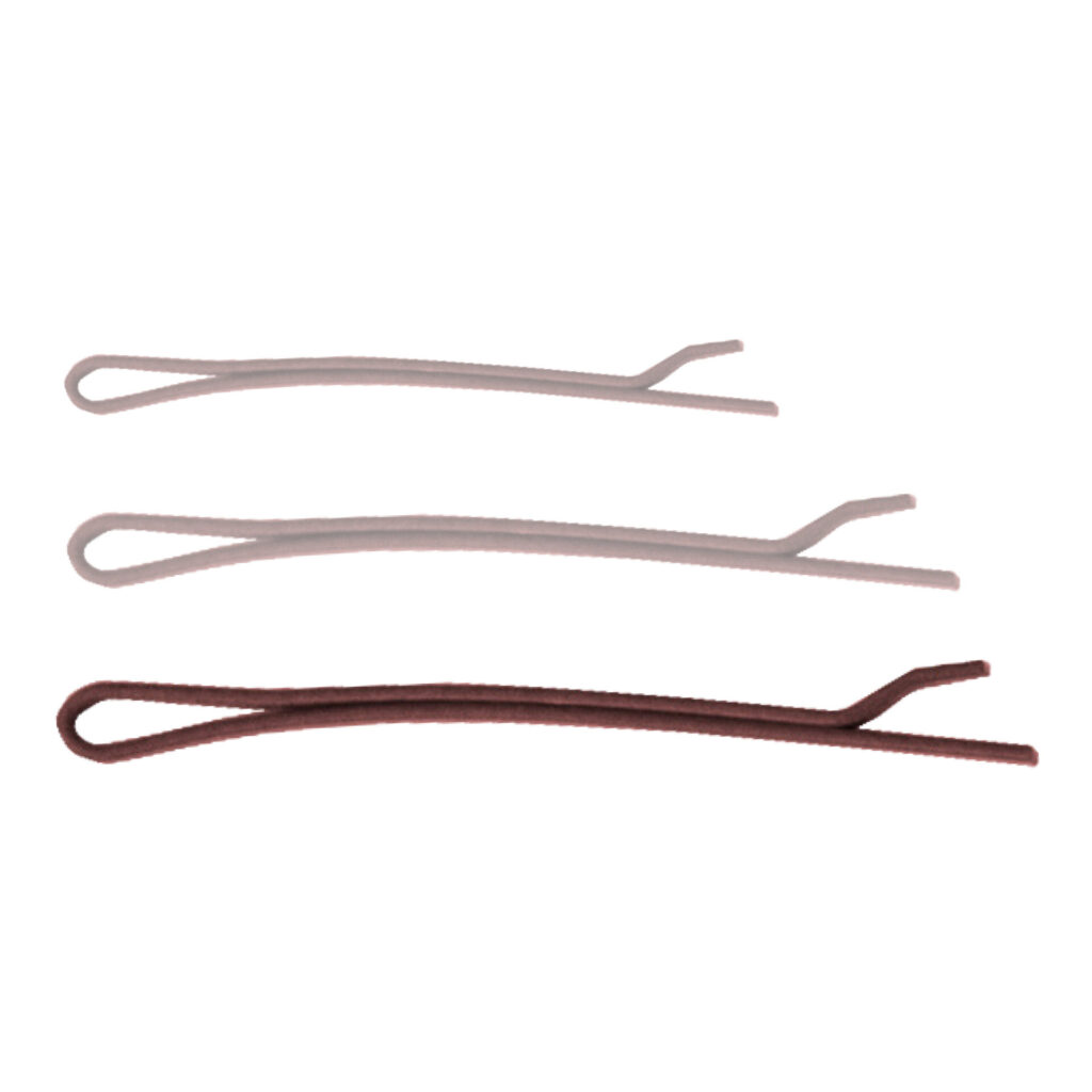 STRANDS Bobby Pins, Hairpins Large Brown – Strands